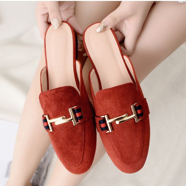 sandals mule shoes autumn pointed toe flat quality woman slippers half shoes loafers mules flip flops plus size 30-43 sandals x1020, Black
sandals mule shoes autumn pointed toe flat quality woman slippers half shoes loafers mules flip flops plus size 30-43 sandals x1020, Black
