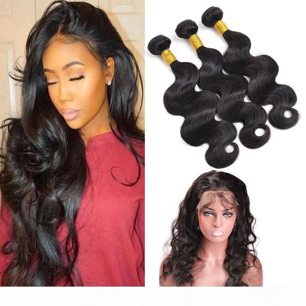 8a grade 360 lace frontal with 3 bundles brazilian virgin hair body wave weaves with full frontal closure pre plucked 4 pcs lot, Black;brown
8a grade 360 lace frontal with 3 bundles brazilian virgin hair body wave weaves with full frontal closure pre plucked 4 pcs lot, Black;brown