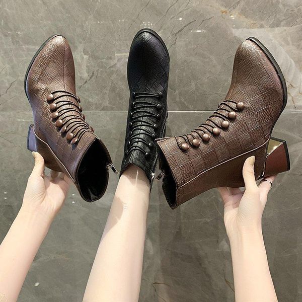 big size shoes woman leather booties boots-women round toe winter footwear large size mid calf rock med 2020 ladies low, Black
big size shoes woman leather booties boots-women round toe winter footwear large size mid calf rock med 2020 ladies low, Black