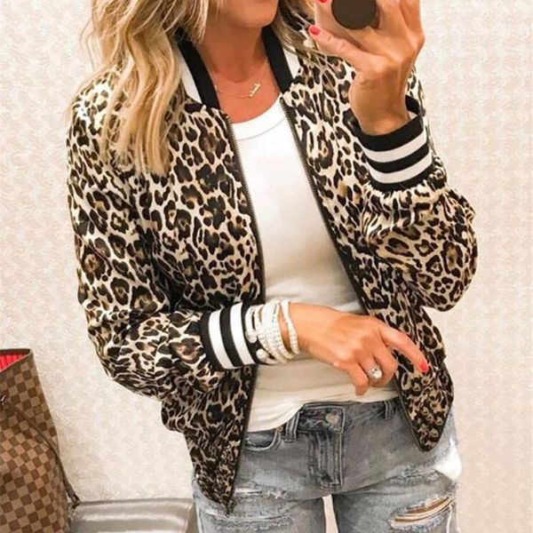 autumn jacket for women 2020 casual women leopard printed long sleeve zipper coat female stitch jacket female winter clothes d30, Black;brown
autumn jacket for women 2020 casual women leopard printed long sleeve zipper coat female stitch jacket female winter clothes d30, Black;brown