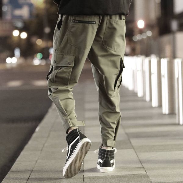 men hip hop pants streetwear fashion cargo pant casual male harem trousers jogger sweatpants kg-352, Black
men hip hop pants streetwear fashion cargo pant casual male harem trousers jogger sweatpants kg-352, Black