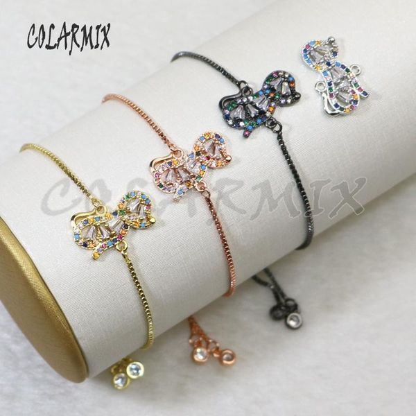 8 pcs mix color zircon charms bracelet mama shape charms jewelry bracelet elegant jewelry gift for lady 57001, Golden;silver
8 pcs mix color zircon charms bracelet mama shape charms jewelry bracelet elegant jewelry gift for lady 57001, Golden;silver