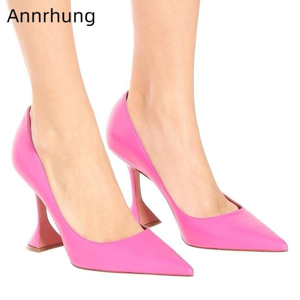 genuine leather slim high heel dress shoes woman pointed toes unique goblet heel spring 2020 women pumps, Black
genuine leather slim high heel dress shoes woman pointed toes unique goblet heel spring 2020 women pumps, Black