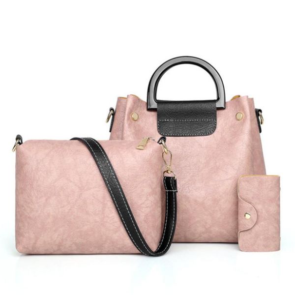 women bags sets 3 piece handbag pu leather solid female waterproof shoulder bag ladies messenger totes casual women hand bag
women bags sets 3 piece handbag pu leather solid female waterproof shoulder bag ladies messenger totes casual women hand bag