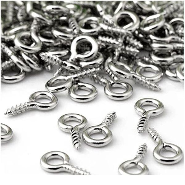 retail 100pcs small tiny mini eye pins eyelet connector screw loops for pendants of 8mm x 4 mm metal eyepins hooks bbyoar 
retail 100pcs small tiny mini eye pins eyelet connector screw loops for pendants of 8mm x 4 mm metal eyepins hooks bbyoar