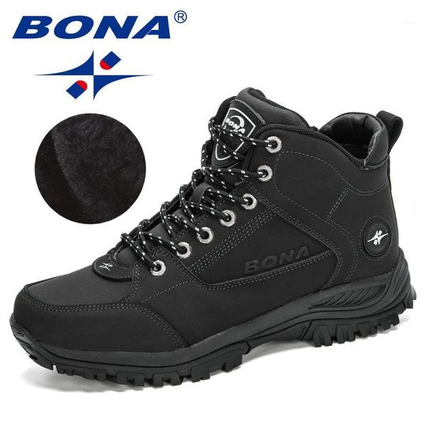 bona 2020 new arrival winter ankle boots men leather casual shoes outdoor camping work tooling man boots snow shoes masculino1, Black
bona 2020 new arrival winter ankle boots men leather casual shoes outdoor camping work tooling man boots snow shoes masculino1, Black