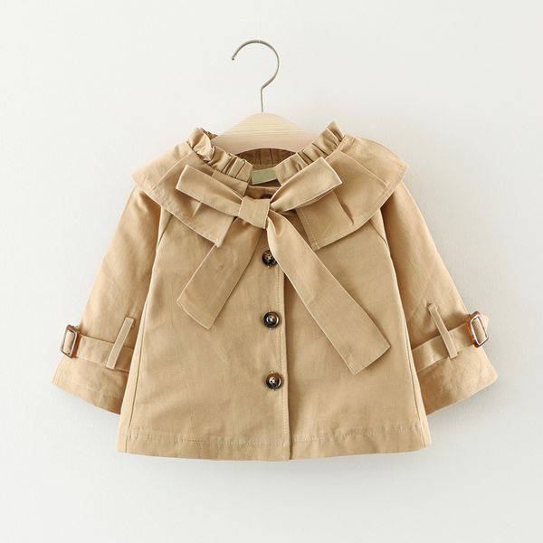new baby coat girl cotton bow spring autumn jacket baby outerwear 8bb005 q1119, Blue;gray
new baby coat girl cotton bow spring autumn jacket baby outerwear 8bb005 q1119, Blue;gray