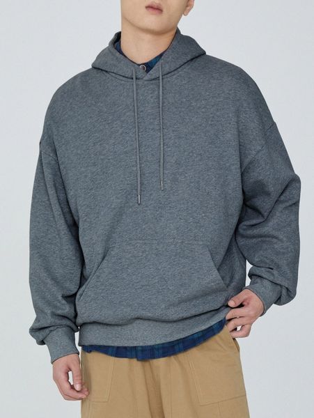 men pouch pocket drawstring hoodie j74k#, Black 
men pouch pocket drawstring hoodie j74k#, Black