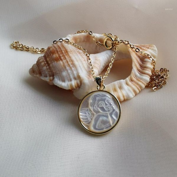 borosa natural white mother of pearl quite angle pendant necklace for women fashion 18inch round pearl gold necklace jewelry1, Silver
borosa natural white mother of pearl quite angle pendant necklace for women fashion 18inch round pearl gold necklace jewelry1, Silver