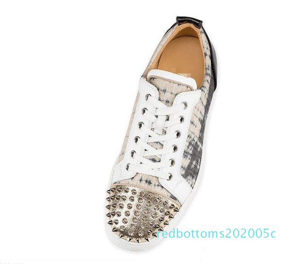 1blue veau velours men shoes low cut red bottom sneakers junior spikes leopard-printed silver spikes couple casual walking skateboar r05, Black
1blue veau velours men shoes low cut red bottom sneakers junior spikes leopard-printed silver spikes couple casual walking skateboar r05, Black