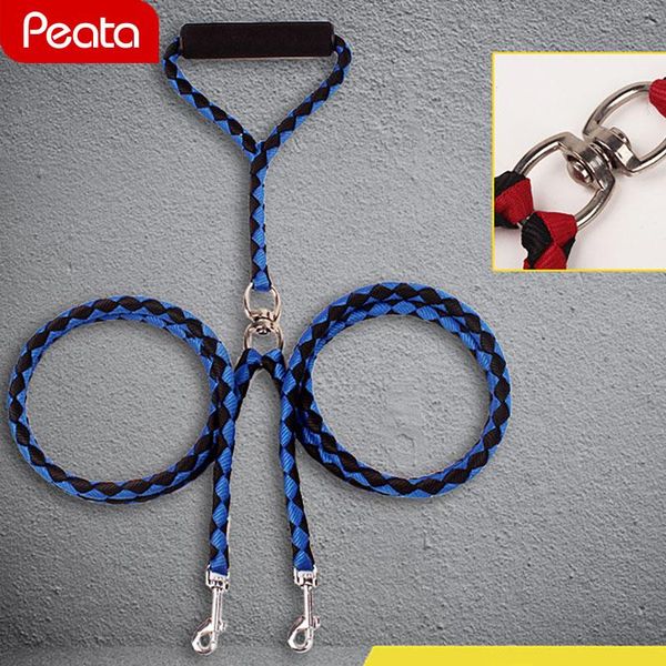 pet dog double leashes dual 2 heads braided nylong outdoor walking puppy string rope big 2 coupler leash for training two dogs v
pet dog double leashes dual 2 heads braided nylong outdoor walking puppy string rope big 2 coupler leash for training two dogs v