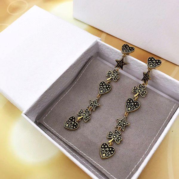 european and american 2020 spring and summer fashion new tassel earrings luxury custom brass plated thick gold tassel black star stud ea, Golden;silver
european and american 2020 spring and summer fashion new tassel earrings luxury custom brass plated thick gold tassel black star stud ea, Golden;silver