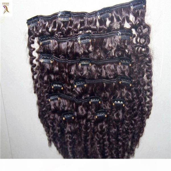 dark brown brazilian curly clip in hair extensions kinky curly human hair extensions clips in 10-24 inch l hair weft extensions, Black
dark brown brazilian curly clip in hair extensions kinky curly human hair extensions clips in 10-24 inch l hair weft extensions, Black