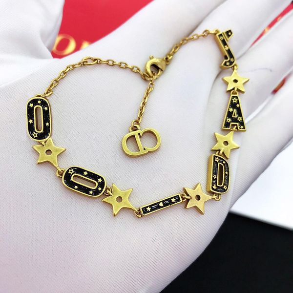 d home high version bracelet female dijia jad letter star high texture bracelet bracelet, Golden;silver
d home high version bracelet female dijia jad letter star high texture bracelet bracelet, Golden;silver