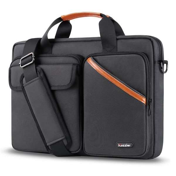 icozzier 15.6 inch multi-pocket lapsleeve briefcase large capacity shoulder bag electronic accessories organizer case t200720
icozzier 15.6 inch multi-pocket lapsleeve briefcase large capacity shoulder bag electronic accessories organizer case t200720