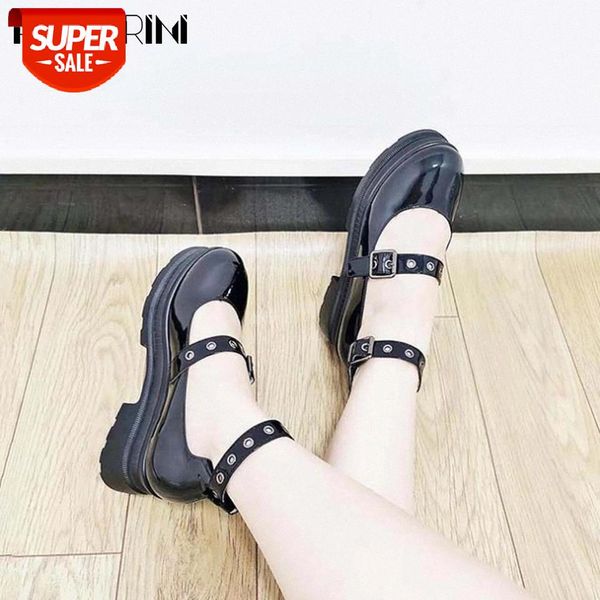 ribetrini genuine leather girls pumps black buckle shallow platform marry janes pumps women cosplay gothic quality shoes woman #jv0v
ribetrini genuine leather girls pumps black buckle shallow platform marry janes pumps women cosplay gothic quality shoes woman #jv0v