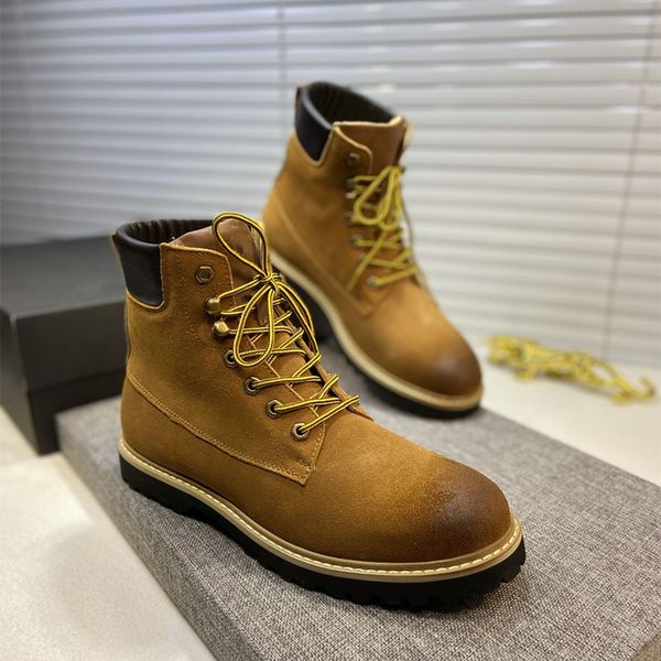 2020 winter men's martin boots nubuck leather fabric wool lining comfortable warmth, Black
2020 winter men's martin boots nubuck leather fabric wool lining comfortable warmth, Black