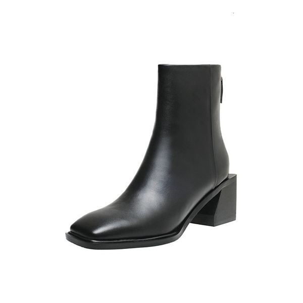 2021 new genuine leather quality high heels for women vintage women's boots wedding party shoes woman k57n, Black
2021 new genuine leather quality high heels for women vintage women's boots wedding party shoes woman k57n, Black