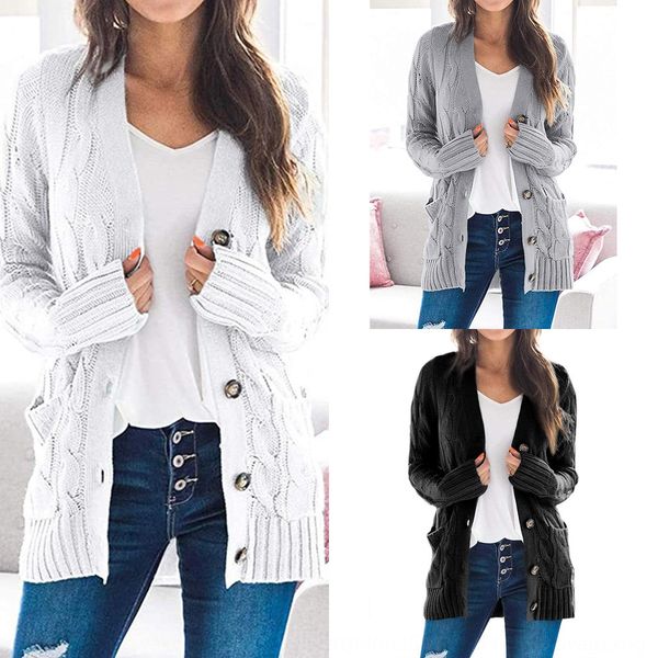 2020 new cardigan v-neck single breasted long sleeve 2020 new cardigan v-neck jacket sweater single breasted long sleeve sweater jacket psr8, White;black
2020 new cardigan v-neck single breasted long sleeve 2020 new cardigan v-neck jacket sweater single breasted long sleeve sweater jacket psr8, White;black