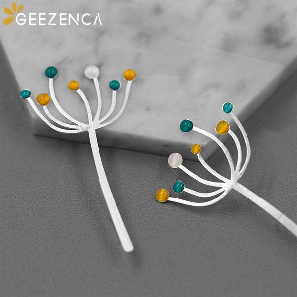 original design 925 sterling silver dandelion flower copal women's drop earrings fine jewelry artistic abstract earring gift
original design 925 sterling silver dandelion flower copal women's drop earrings fine jewelry artistic abstract earring gift