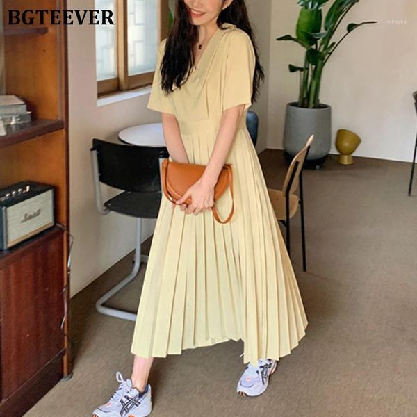 bgteever chic turn-down collar pleated women dress summer short sleeve female loose dress 2020 casual midi vestidos femme1, Black;gray
bgteever chic turn-down collar pleated women dress summer short sleeve female loose dress 2020 casual midi vestidos femme1, Black;gray