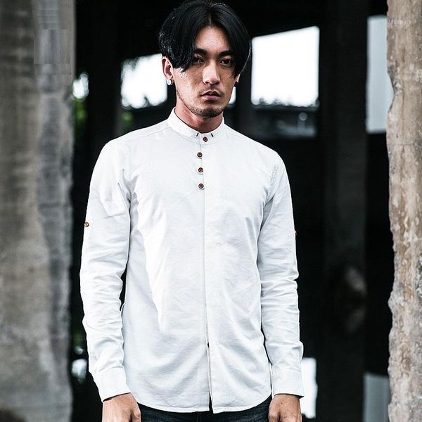 men's cotton linen shirts long sleeve casual slim chinese mandarin collar shirts quality men business cotton dress shirt1, Red
men's cotton linen shirts long sleeve casual slim chinese mandarin collar shirts quality men business cotton dress shirt1, Red