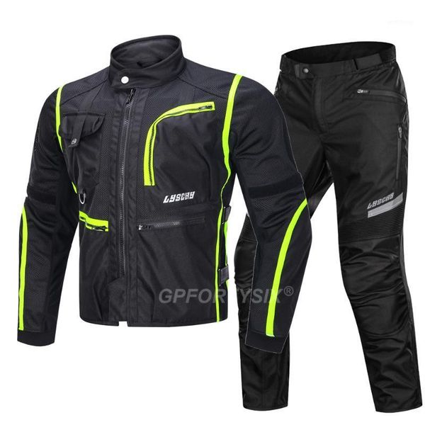 lyschy motorcycle jacket kits windproof protective gear jacket + pants set motorbike riding suit motorcycle pants moto1
lyschy motorcycle jacket kits windproof protective gear jacket + pants set motorbike riding suit motorcycle pants moto1