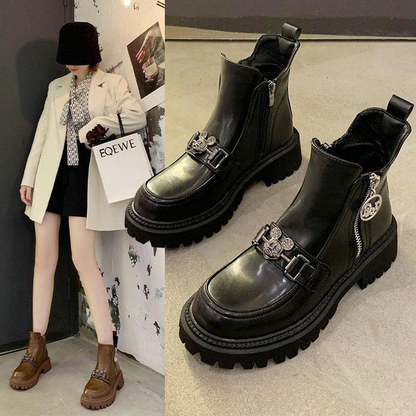 deat 2020 new spring autumn fashion casual leather lace-up solid color martin motorcycle boots flat heel shoes women sf576, Black
deat 2020 new spring autumn fashion casual leather lace-up solid color martin motorcycle boots flat heel shoes women sf576, Black