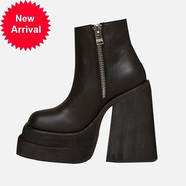 2021 genuine leather boots women's ankles side stout high winter woman's shoes 34-39 5s9e, Black
2021 genuine leather boots women's ankles side stout high winter woman's shoes 34-39 5s9e, Black