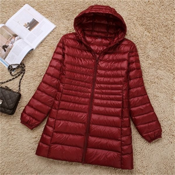 2021 new 5xl 6xl 7xl women's coat women ultra light duck down long jacket plus autumn winter parka womens windbreaker mw3e, Black
2021 new 5xl 6xl 7xl women's coat women ultra light duck down long jacket plus autumn winter parka womens windbreaker mw3e, Black