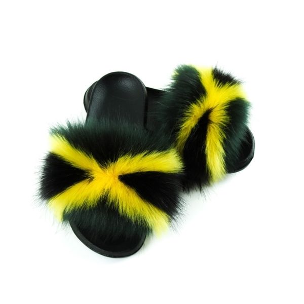 women fur slides faux fur slippers lovely plush home slippers winter fox fur slides female sandals furry shoes beach flip flop y201026, Black
women fur slides faux fur slippers lovely plush home slippers winter fox fur slides female sandals furry shoes beach flip flop y201026, Black