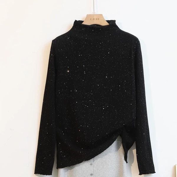 women's t-shirt women knitted clothes t-shirts cotton oversize bf style female bling long sleeve p3 094, White
women's t-shirt women knitted clothes t-shirts cotton oversize bf style female bling long sleeve p3 094, White