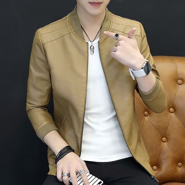 leather men's autumn and winter 2020 new jacket walletwallet wallet walletleather jacket korean version of slim fitting plush motorcycl, Blue
leather men's autumn and winter 2020 new jacket walletwallet wallet walletleather jacket korean version of slim fitting plush motorcycl, Blue