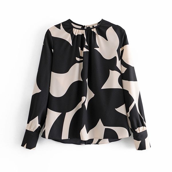 2021 new print shirts and blouses neck long sleeve spring summer ladies elegant high street for women 71sy, Black;brown
2021 new print shirts and blouses neck long sleeve spring summer ladies elegant high street for women 71sy, Black;brown