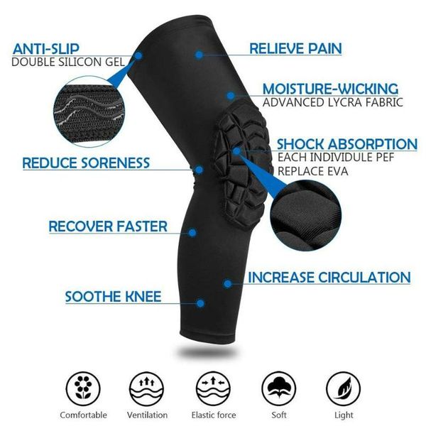 1 пара эластичных прессованных пены kneepads sports fitness gear training knee pad brace для баскетбола волейбол, Black;gray
1 пара эластичных прессованных пены kneepads sports fitness gear training knee pad brace для баскетбола волейбол, Black;gray