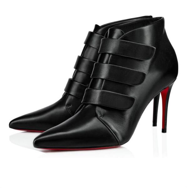 elegant winter brands triniboot booty women's red bottom boot high heels brands lady booties pointed toe high heels perfect par, Black
elegant winter brands triniboot booty women's red bottom boot high heels brands lady booties pointed toe high heels perfect par, Black