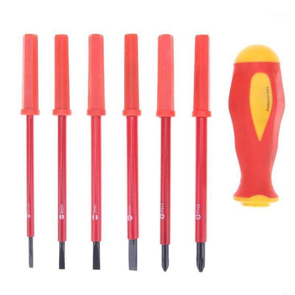 7pcs insulated screwdriver set electrician dedicated slotted 1000v high voltage resistant screw driver repair tools set1
7pcs insulated screwdriver set electrician dedicated slotted 1000v high voltage resistant screw driver repair tools set1