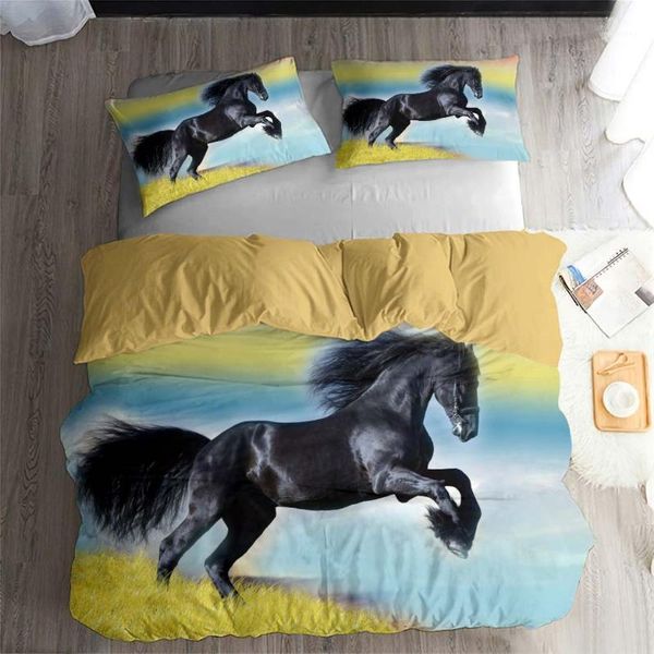 bedding sets helengili 3d set horse print duvet cover bedcloth with pillowcase bed home textiles #m271
bedding sets helengili 3d set horse print duvet cover bedcloth with pillowcase bed home textiles #m271