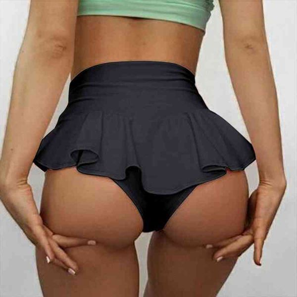 womens high-waisted slim flouncy hip-raising tummy-tuck shorts solid color miniskirt with adjustable garter belt, White;black
womens high-waisted slim flouncy hip-raising tummy-tuck shorts solid color miniskirt with adjustable garter belt, White;black