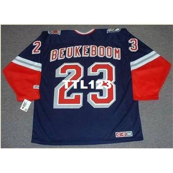 mens #23 jeff beukeboom new york rangers 1998 ccm retro alternate home hockey jersey or custom any name or number retro jersey, Black
mens #23 jeff beukeboom new york rangers 1998 ccm retro alternate home hockey jersey or custom any name or number retro jersey, Black