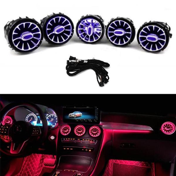 interior&external lights dashboard air condition rear vent outlet trim 64 color atmosphere ambient light lamp for c class w205 glc x2531
interior&external lights dashboard air condition rear vent outlet trim 64 color atmosphere ambient light lamp for c class w205 glc x2531