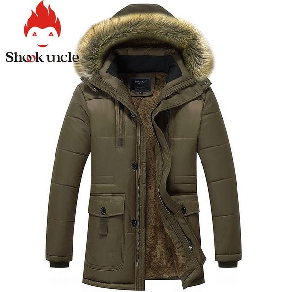men's down & parkas warm winter parka big fur collar hooded casual long jacket windbreaker plus velvet thick overcoat daddy coats #6780, Black
men's down & parkas warm winter parka big fur collar hooded casual long jacket windbreaker plus velvet thick overcoat daddy coats #6780, Black