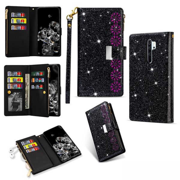 for xiaomi redmi note 8 pro multi-card slots starry sky laser carving glitter zipper horizontal flip leather case with holder wallet lany
for xiaomi redmi note 8 pro multi-card slots starry sky laser carving glitter zipper horizontal flip leather case with holder wallet lany