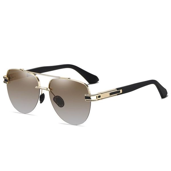 Classic Vintage Polarized Rimless Pilot Sunglasses Men 2021 Fashion Designer Travel Driving Oversized Sun Glasses, White;black
Classic Vintage Polarized Rimless Pilot Sunglasses Men 2021 Fashion Designer Travel Driving Oversized Sun Glasses, White;black
