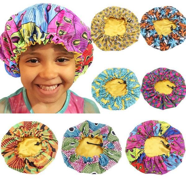 kids girls adjustable sleep cap african batik print satin hair care bonnet turban child hat chemo beanies elastic band headwear1, Yellow
kids girls adjustable sleep cap african batik print satin hair care bonnet turban child hat chemo beanies elastic band headwear1, Yellow