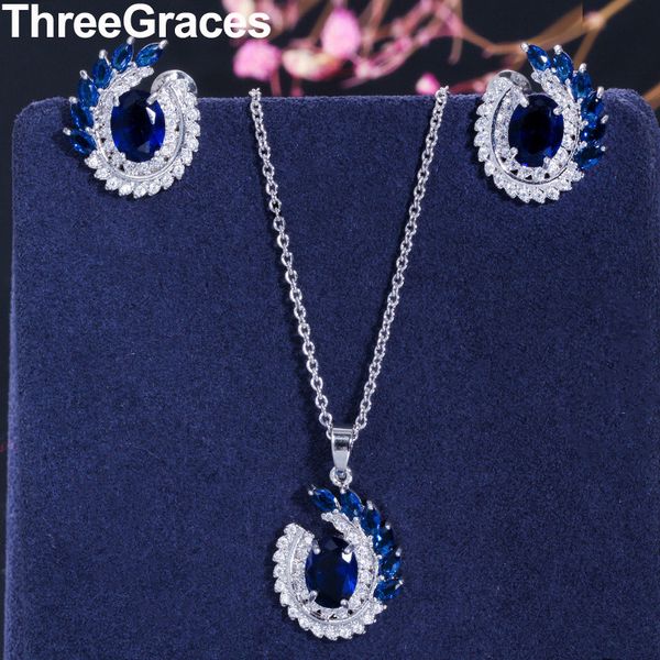 threegraces мода дизайн королевский буле овальный cz камень большой маркиза cut серьги и ожерелье ювелирных изделий наборы для дам подарочны, Silver
threegraces мода дизайн королевский буле овальный cz камень большой маркиза cut серьги и ожерелье ювелирных изделий наборы для дам подарочны, Silver
