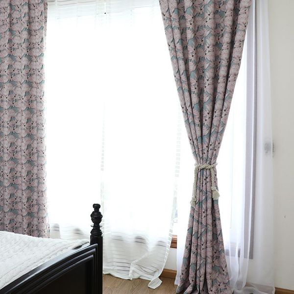 custom printed curtains for living room bedroom study room modern pastoral curtains black silk shading printed
custom printed curtains for living room bedroom study room modern pastoral curtains black silk shading printed