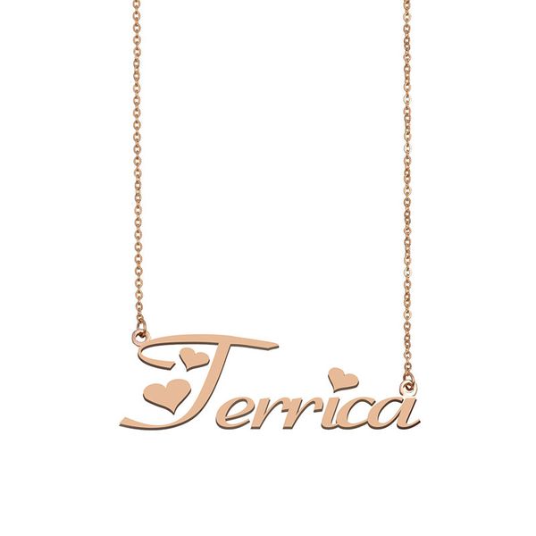 terrica name necklace custom nameplate pendant for women girls birthday gift kids friends jewelry 18k gold plated stainless steel, Silver
terrica name necklace custom nameplate pendant for women girls birthday gift kids friends jewelry 18k gold plated stainless steel, Silver