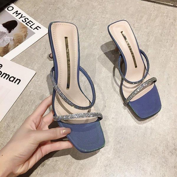 slipper women rhinestones high heels summer shoes woman wedding fashion jelly open toe mary janes mules thin heels party shoes1, Black
slipper women rhinestones high heels summer shoes woman wedding fashion jelly open toe mary janes mules thin heels party shoes1, Black