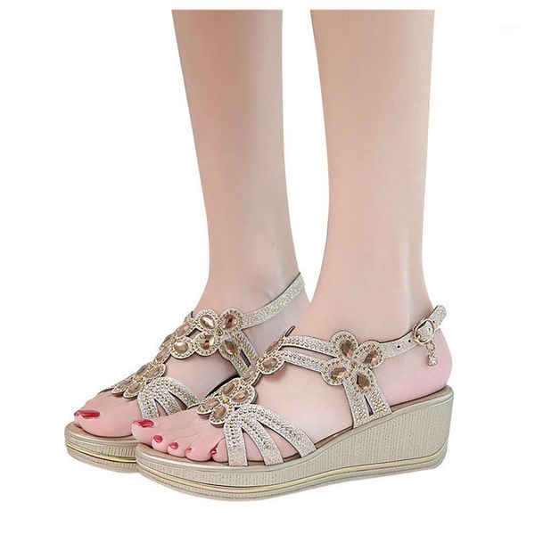 bohemian crystal women sandals wedges thick peep toe sandals platform shoes for woman buckle strap breathable platform1, Black
bohemian crystal women sandals wedges thick peep toe sandals platform shoes for woman buckle strap breathable platform1, Black
